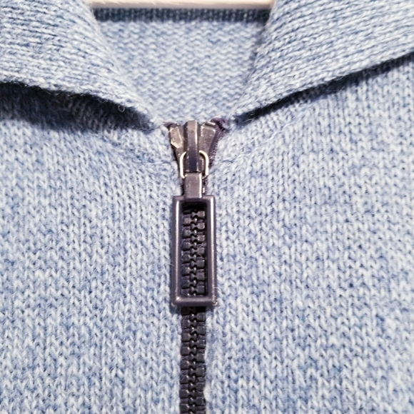 Vintage 50's 60's Grandpa Core Mr. Roger's Shetland wool sweater - Picture 7 of 9